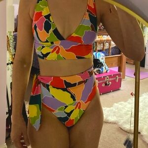 Colorful Anne Cole set